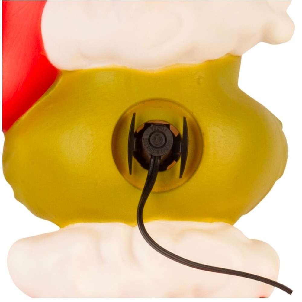 Grinch Christmas Yard Decoration Lighted Blow Mold Santa Hat Stocking Outdoor - Picture 5 of 6